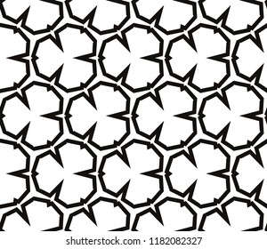 Minimalist geometric seamless background. For digital paper, textile print, page fill. Vector illustration