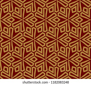 Minimalist geometric seamless background. For digital paper, textile print, page fill. Vector illustration