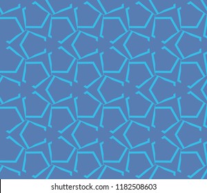 Minimalist geometric seamless background. For digital paper, textile print, page fill. Vector illustration