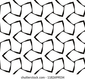 Minimalist geometric seamless background. For digital paper, textile print, page fill. Vector illustration