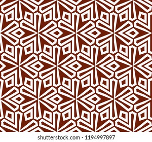 Minimalist geometric seamless background. For digital paper, textile print, page fill. Vector illustration