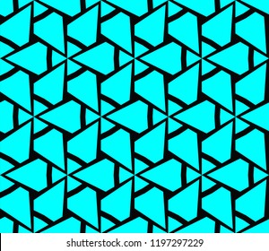 Minimalist geometric seamless background. For digital paper, textile print, page fill. Vector illustration