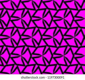 Minimalist geometric seamless background. For digital paper, textile print, page fill. Vector illustration