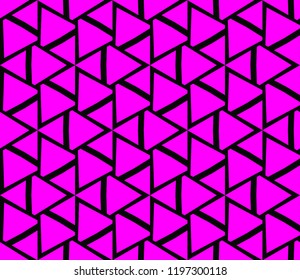 Minimalist geometric seamless background. For digital paper, textile print, page fill. Vector illustration