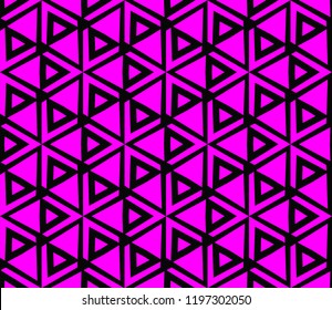 Minimalist geometric seamless background. For digital paper, textile print, page fill. Vector illustration