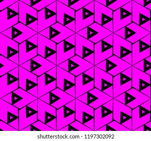 Minimalist geometric seamless background. For digital paper, textile print, page fill. Vector illustration