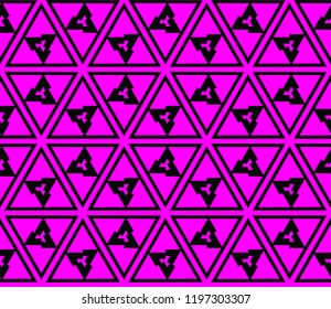 Minimalist geometric seamless background. For digital paper, textile print, page fill. Vector illustration