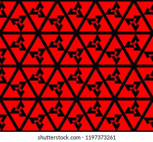 Minimalist geometric seamless background. For digital paper, textile print, page fill. Vector illustration