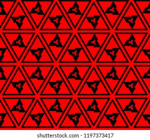 Minimalist geometric seamless background. For digital paper, textile print, page fill. Vector illustration