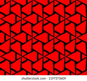 Minimalist geometric seamless background. For digital paper, textile print, page fill. Vector illustration