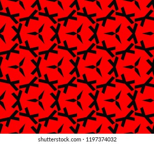 Minimalist geometric seamless background. For digital paper, textile print, page fill. Vector illustration