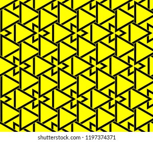 Minimalist geometric seamless background. For digital paper, textile print, page fill. Vector illustration