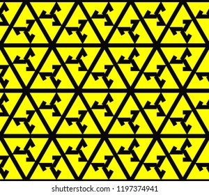 Minimalist geometric seamless background. For digital paper, textile print, page fill. Vector illustration