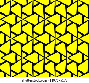 Minimalist geometric seamless background. For digital paper, textile print, page fill. Vector illustration