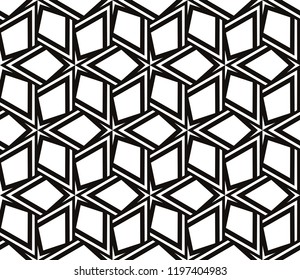 Minimalist geometric seamless background. For digital paper, textile print, page fill. Vector illustration