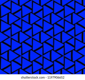 Minimalist geometric seamless background. For digital paper, textile print, page fill. Vector illustration