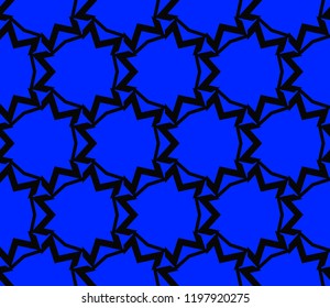 Minimalist geometric seamless background. For digital paper, textile print, page fill. Vector illustration