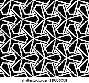 Minimalist geometric seamless background. For digital paper, textile print, page fill. Vector illustration