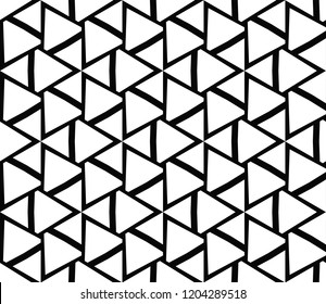 Minimalist geometric seamless background. For digital paper, textile print, page fill. Vector illustration