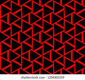 Minimalist geometric seamless background. For digital paper, textile print, page fill. Vector illustration