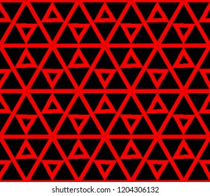 Minimalist geometric seamless background. For digital paper, textile print, page fill. Vector illustration