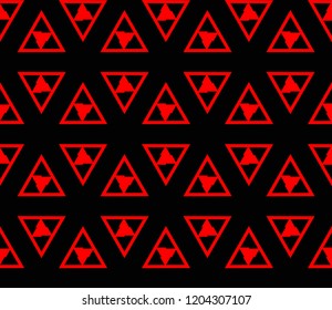 Minimalist geometric seamless background. For digital paper, textile print, page fill. Vector illustration