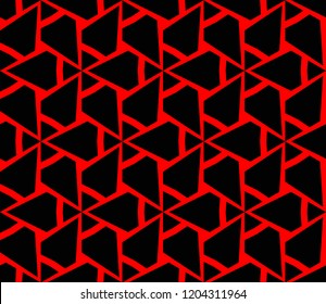 Minimalist geometric seamless background. For digital paper, textile print, page fill. Vector illustration