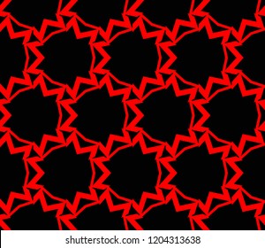 Minimalist geometric seamless background. For digital paper, textile print, page fill. Vector illustration
