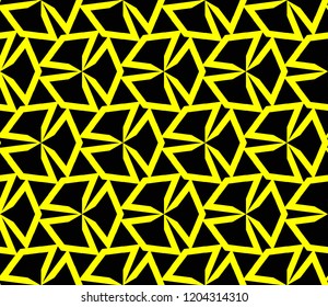 Minimalist geometric seamless background. For digital paper, textile print, page fill. Vector illustration