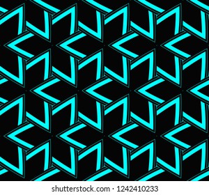Minimalist geometric seamless background. For digital paper, textile print, page fill. Vector illustration