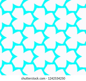 Minimalist geometric seamless background. For digital paper, textile print, page fill. Vector illustration