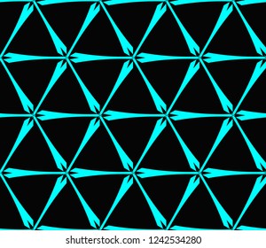 Minimalist geometric seamless background. For digital paper, textile print, page fill. Vector illustration