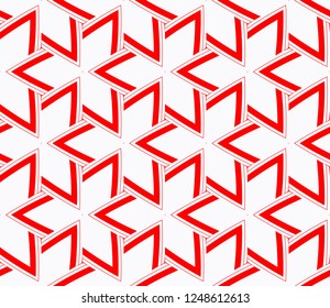 Minimalist geometric seamless background. For digital paper, textile print, page fill. Vector illustration