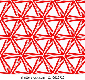 Minimalist geometric seamless background. For digital paper, textile print, page fill. Vector illustration