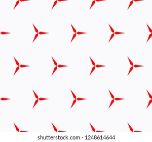 Minimalist geometric seamless background. For digital paper, textile print, page fill. Vector illustration