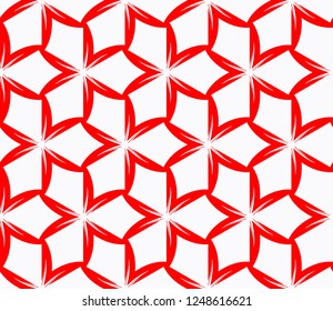 Minimalist geometric seamless background. For digital paper, textile print, page fill. Vector illustration
