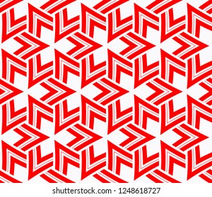 Minimalist geometric seamless background. For digital paper, textile print, page fill. Vector illustration