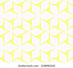 Minimalist geometric seamless background. For digital paper, textile print, page fill. Vector illustration