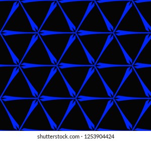 Minimalist geometric seamless background. For digital paper, textile print, page fill. Vector illustration