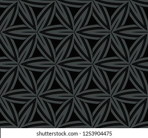 Minimalist geometric seamless background. For digital paper, textile print, page fill. Vector illustration