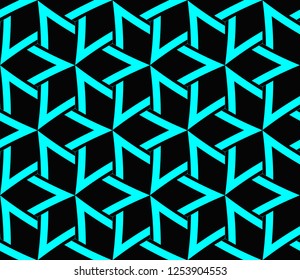 Minimalist geometric seamless background. For digital paper, textile print, page fill. Vector illustration