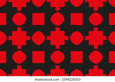 Minimalist geometric seamless background. For digital paper, textile print, page fill. Abstract geometric pattern.