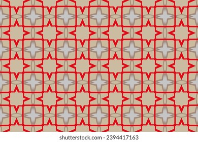 Minimalist geometric seamless background. For digital paper, textile print, page fill. Abstract geometric pattern,pattern on brown background