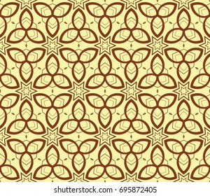 Minimalist geometric seamless background. For digital paper, textile print, page fill. Vector illustration