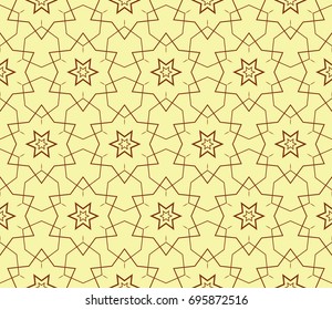 Minimalist geometric seamless background. For digital paper, textile print, page fill. Vector illustration