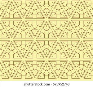 Minimalist geometric seamless background. For digital paper, textile print, page fill. Vector illustration