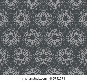 Minimalist geometric seamless background. For digital paper, textile print, page fill. Vector illustration