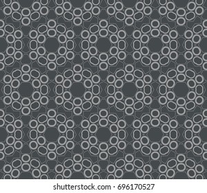 Minimalist geometric seamless background. For digital paper, textile print, page fill. Vector illustration