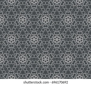 Minimalist geometric seamless background. For digital paper, textile print, page fill. Vector illustration