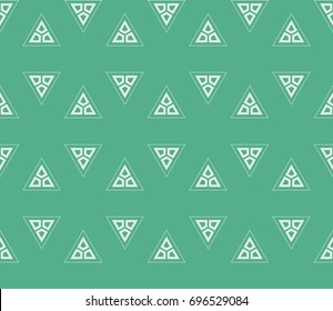 Minimalist geometric seamless background. For digital paper, textile print, page fill. Vector illustration